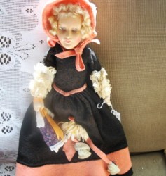 compo half doll
